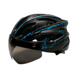 Universal Bike Cycling Helmet with Integrated Visor for Men-Women