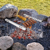 LightGrill Portable Outdoor Travel Stainless Steel BBQ Grill