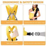 Sling-style Ergo Baby Carrier Backpack for Women