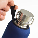 500ml Stainless Steel Sports Flask with Neoprene Travel Sleeve