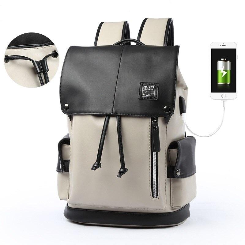 Men's anti theft travel backpack online