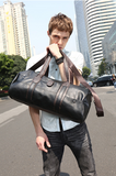Shub-02 Faux Leather Gym-Travel Duffel Handbag by Wolph