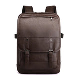 Otto Faux Leather Travel Backpack for Men