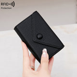 Elke Leather Travel Purse Card Holder by Wolph