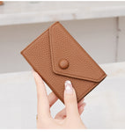 Elke Leather Travel Purse Card Holder by Wolph