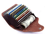 NUC Leather Travel Wallet Card Holder by Wolph