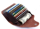 NUC Leather Travel Wallet Card Holder by Wolph