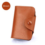 NUC Leather Travel Wallet Card Holder by Wolph