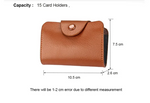 NUC Leather Travel Wallet Card Holder by Wolph