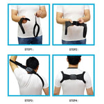 Elastic Adjustable Back Straightener Posture Corrector for Men & Women