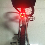 The 9D Mandhalla LED Bicycle Warning Tail light!