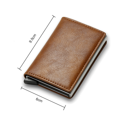 Where To Buy Rfid Wallet Leather Bifold Wallet With RFID