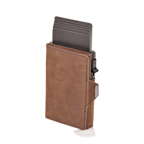 Men's Pure Leather Trifold Wallet by Wolph